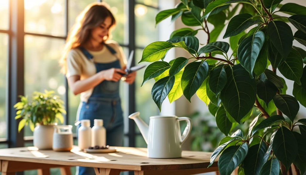 erfahren sie, wie sie ihren gummibaum richtig pflegen und schneiden, um gesundes wachstum und eine lange lebensdauer zu fördern. tipps zur optimalen pflege und schnitttechniken.