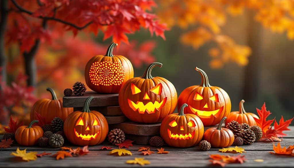entdecken sie kreative ideen zum kürbis schnitzen für einzigartige herbstdekorationen und verleihen sie ihrem zuhause eine gemütliche atmosphäre.