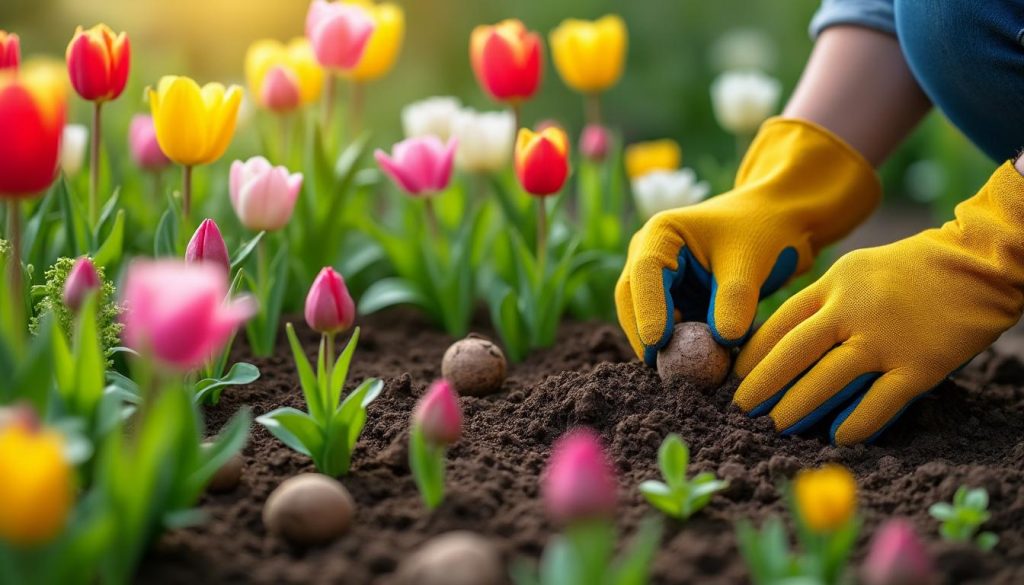 erfahren sie, wie sie tulpen richtig pflanzen und pflegen, um im frühling einen beeindruckenden blütenzauber in ihrem garten zu genießen.